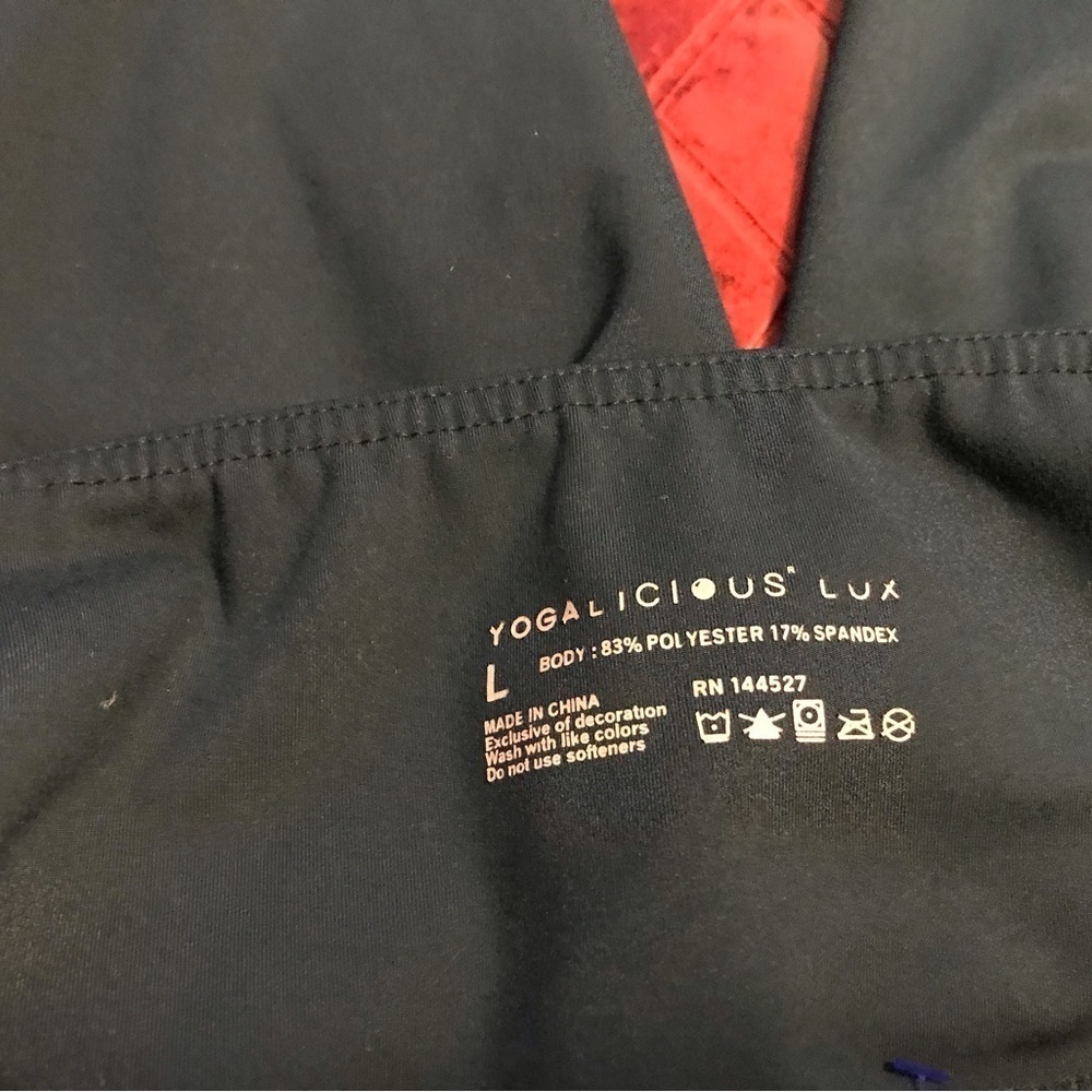 Yogalicious High Waist Ultra Soft Lightweight Capris - High Rise Yoga Pants - Picture 2 of 6